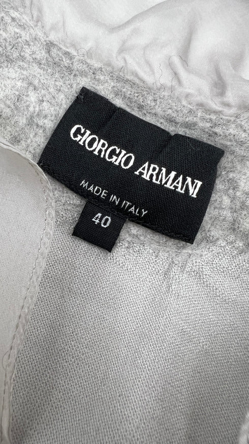 Maglia scollo volant
