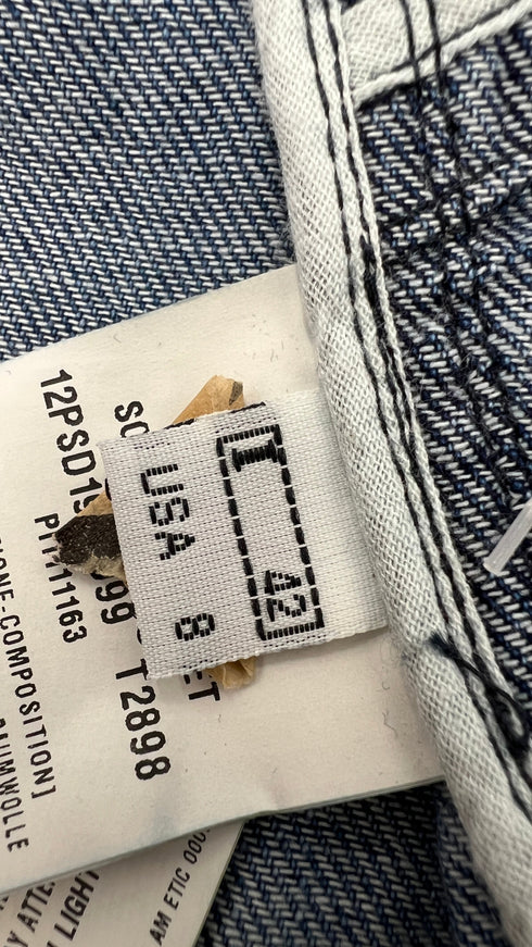 Giacca denim pizzo