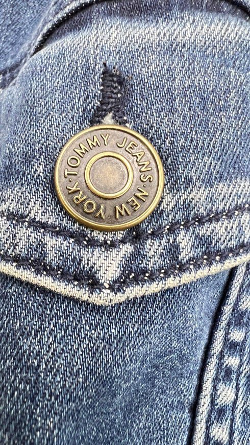 Giacca denim cotone