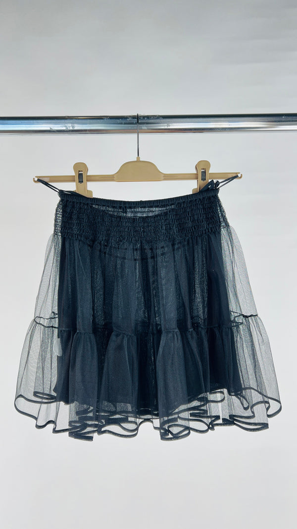 Mini gonna in tulle