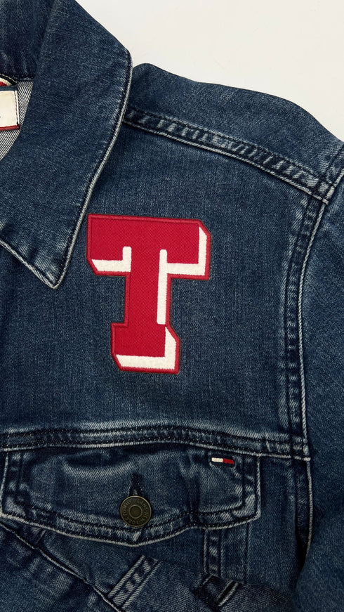 Giacca denim cotone