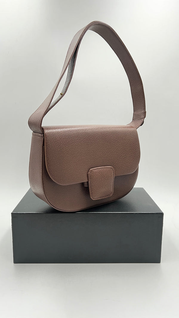 Borsa a tracolla marrone