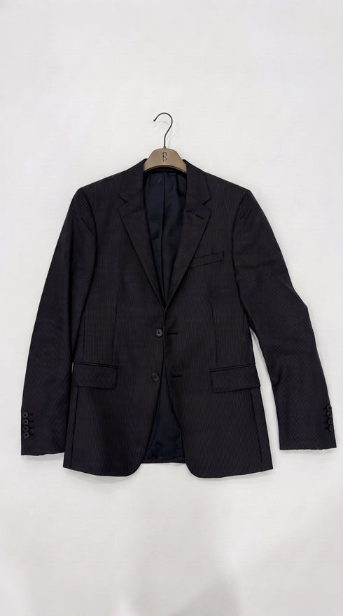 Blazer gessato monopetto