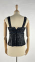 Top in paillettes