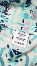Blusa in cotone stampato Ambre Babzoe