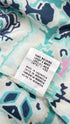 Blusa in cotone stampato