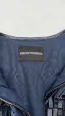 Bolero in pelle con cartellino Emporio Armani