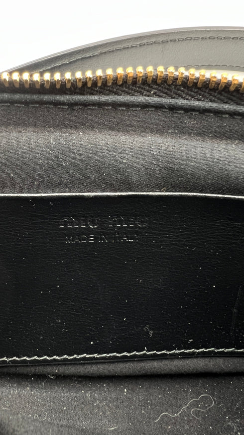 Mini clutch in pelle