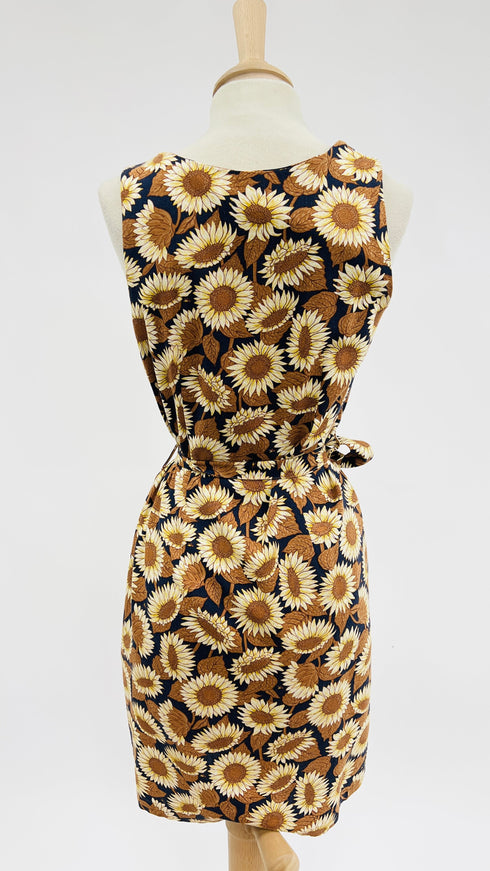 Mini Abito stampa a girasoli