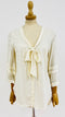 Camicia fiocco con cartellino