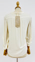 Camicia fiocco con cartellino
