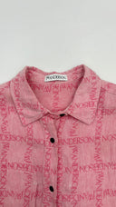 Maxi camicia in lino JW Anderson