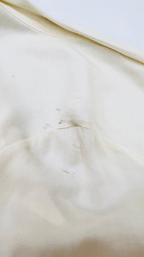 Camicia fiocco con cartellino