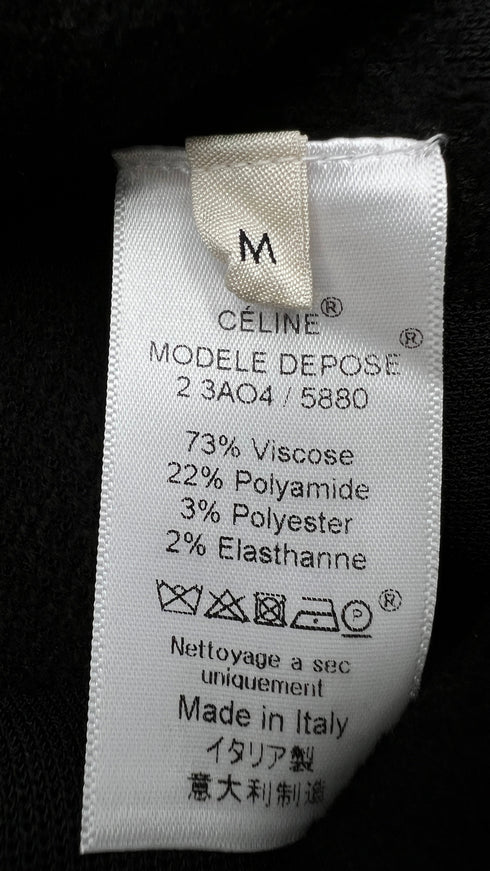 Abito corto check nero