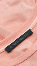 T.shirt ricamo logo ALBERTA FERRETTI