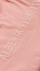 T.shirt ricamo logo ALBERTA FERRETTI