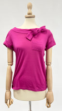 Maglia con fiocco REd valentino