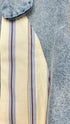 Gilet patchwork con cartellino