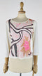 T-shirt ricamata