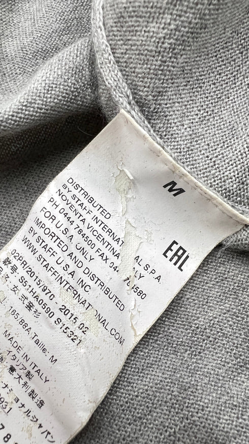 Maglia over in lana e seta