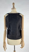 Top concettuale in lino