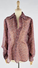 Blusa in seta con lurex Philosophy by Lorenzo Serafini