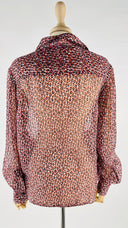 Blusa in seta con lurex Philosophy by Lorenzo Serafini