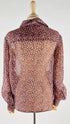 Blusa in seta con lurex