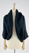 Cardigan corto sciallato