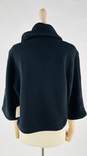 Cardigan corto sciallato Celine