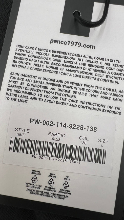 Top cropped con cartellino