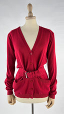 Cardigan cotone e seta Moschino