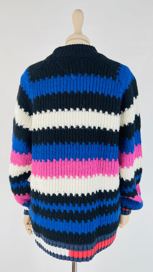 Maglione a righe