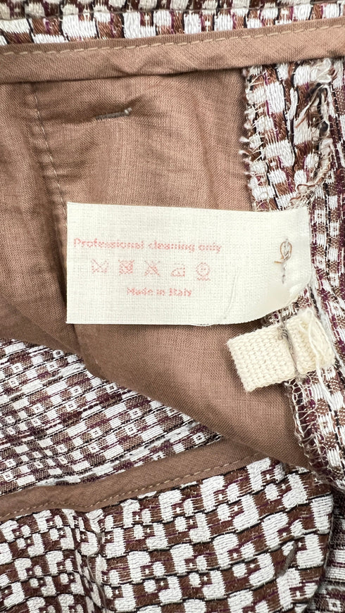 Shorts motivo geometrico
