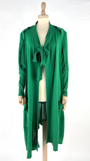 Cardigan aperto lungo verde BALENCIAGA