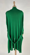 Cardigan aperto lungo verde BALENCIAGA
