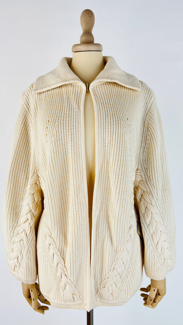 Cardigan lana-seta
