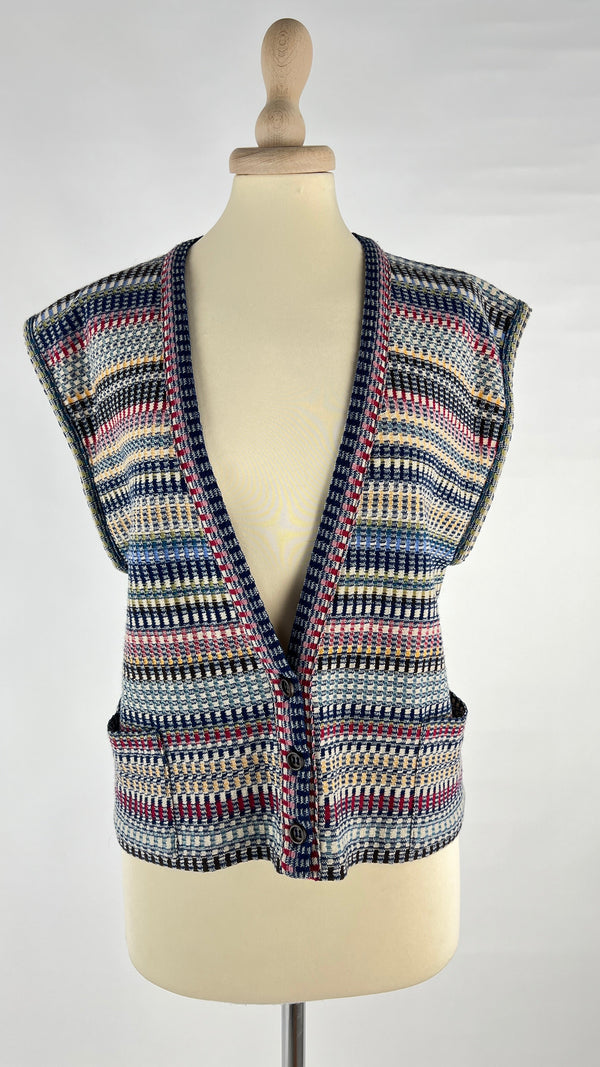 Gilet fiammato vintage