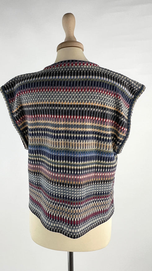 Gilet fiammato vintage