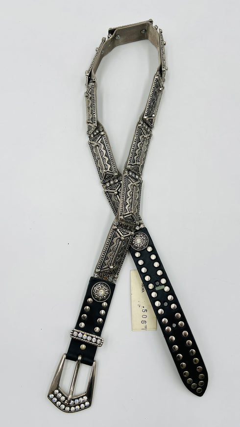 Cintura gioiello vintage con cartellino