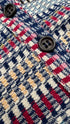Gilet fiammato vintage