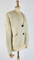 Cardigan corto bouclé