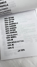 T-shirt basica con cartellino PRADA