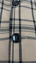 Blazer lungo check