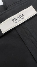 Top arricciato con cartellino PRADA