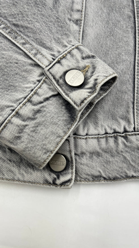 Giubbotto denim "Elin" con cartellino