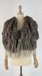 Gilet maglia frange