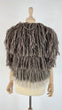 Gilet maglia frange