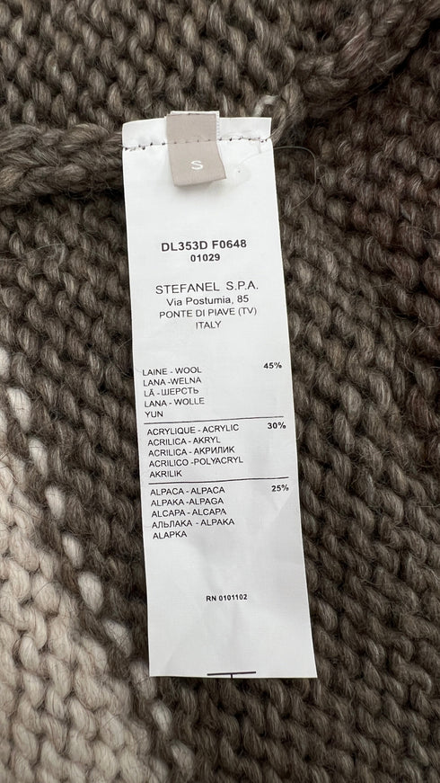 Gilet maglia frange