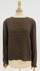 Blusa motivo geometrico Bagutta 1975